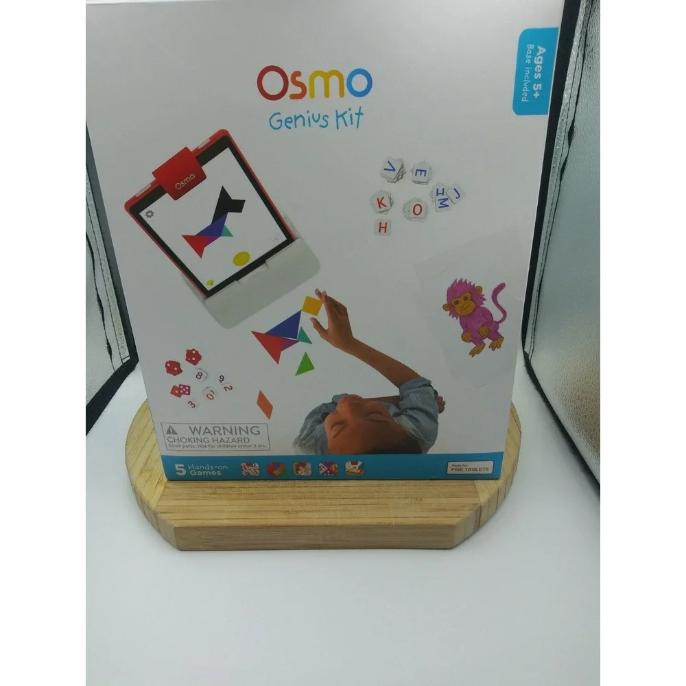Osmo Genius Kit for Fire Tablet - 5 Hands-On Learning‎ Games